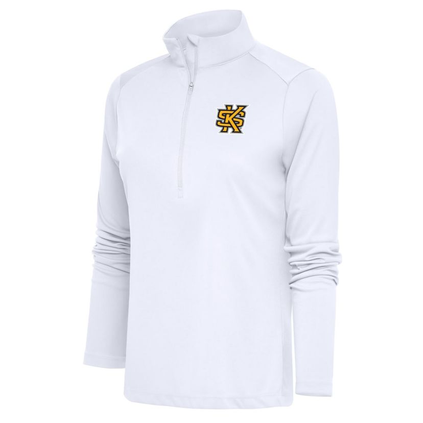 NCAA Kennesaw State Owls Tribute Digital Thermal Half-Zip Pullover Top