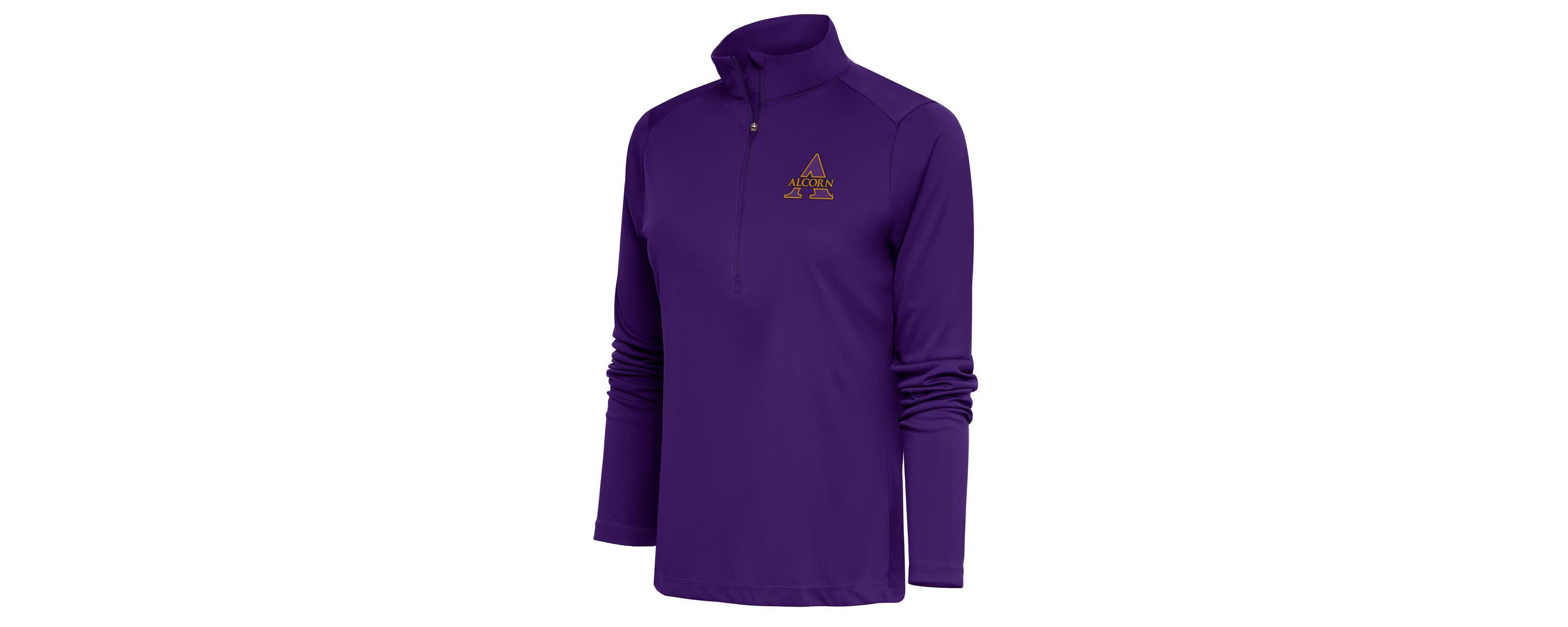 NCAA Alcorn State Braves Tribute Digital Thermal Half-Zip Pullover Top
