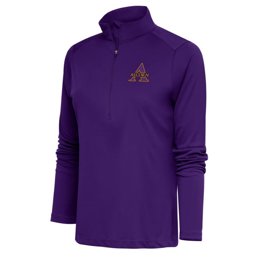NCAA Alcorn State Braves Tribute Digital Thermal Half-Zip Pullover Top