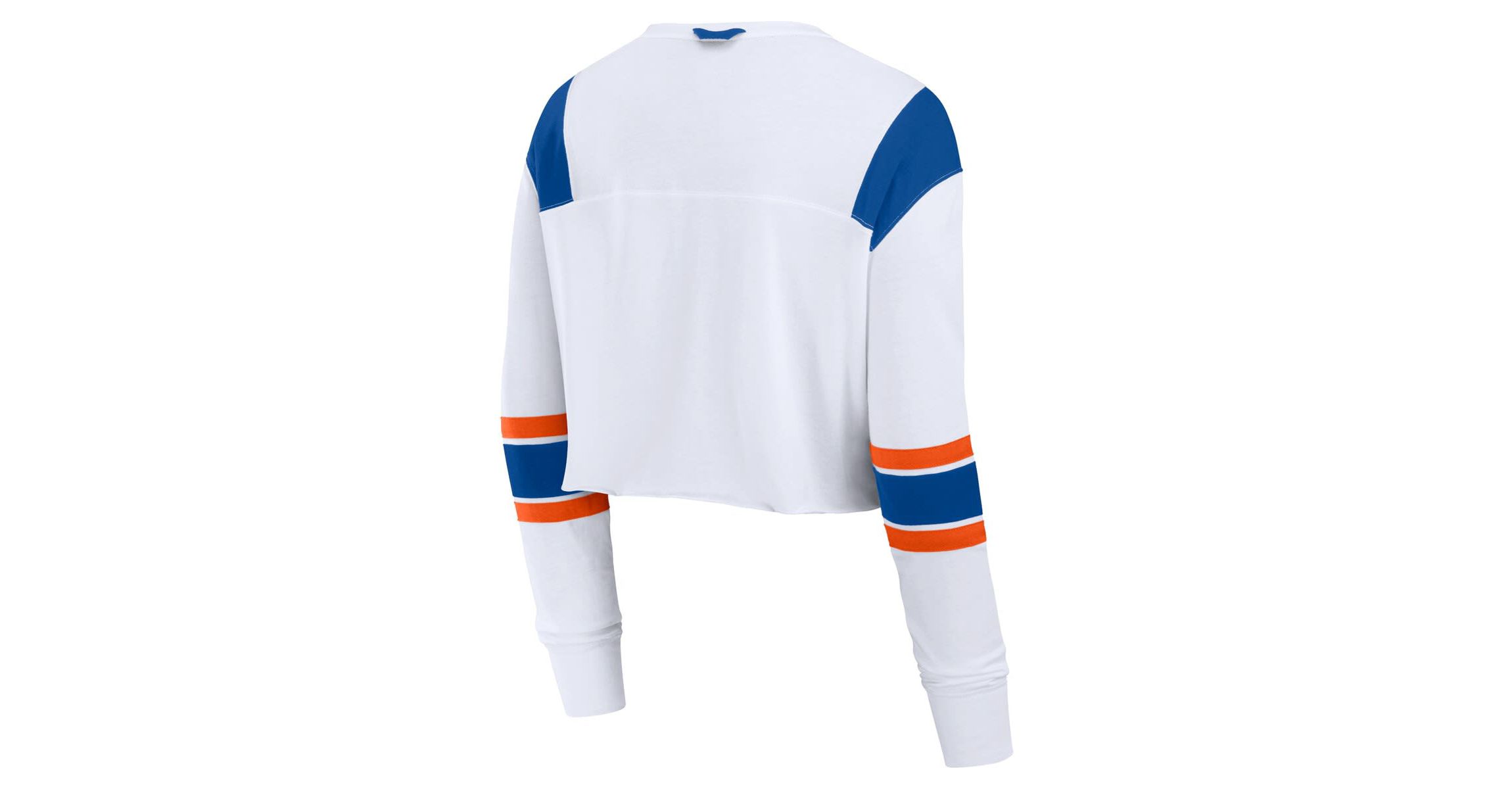 NCAA Fanatics Florida Gators Training Camp Cropped Long Sleeve V-Neck Fashion Top