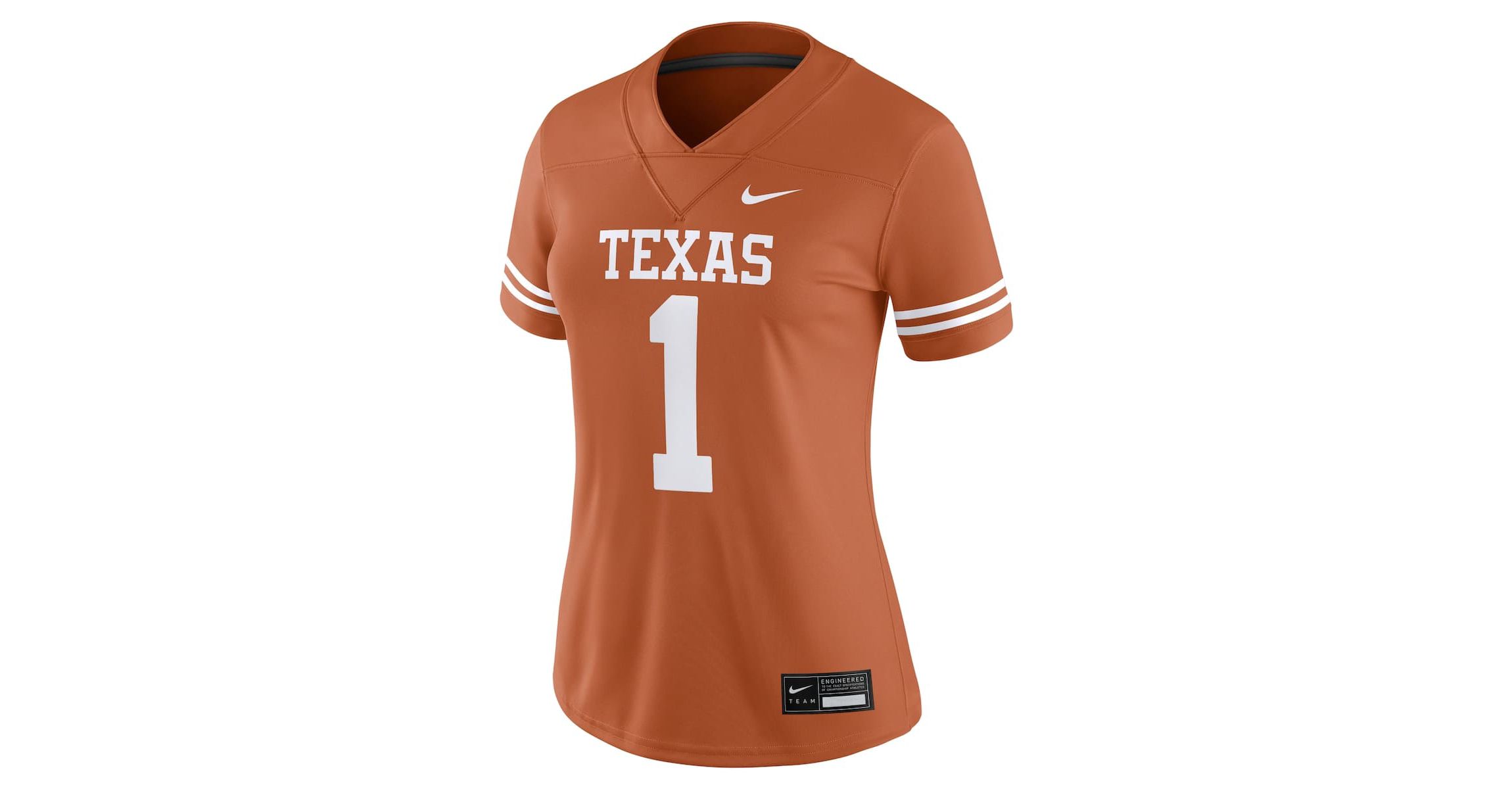NCAA Nike #1 Texas Texas Longhorns Game Jersey