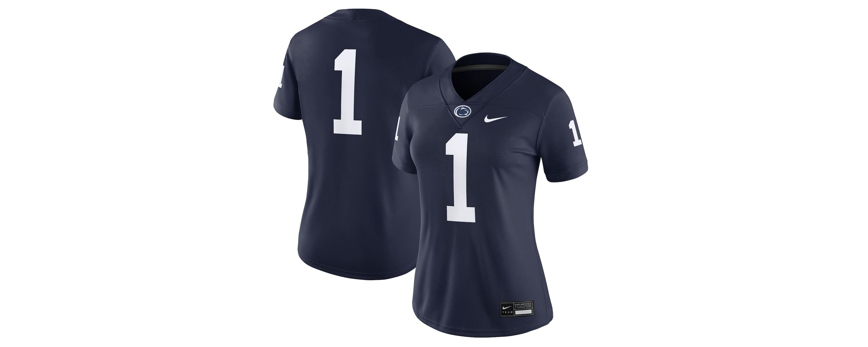 NCAA Nike #1 Penn State Nittany Lions Game Jersey