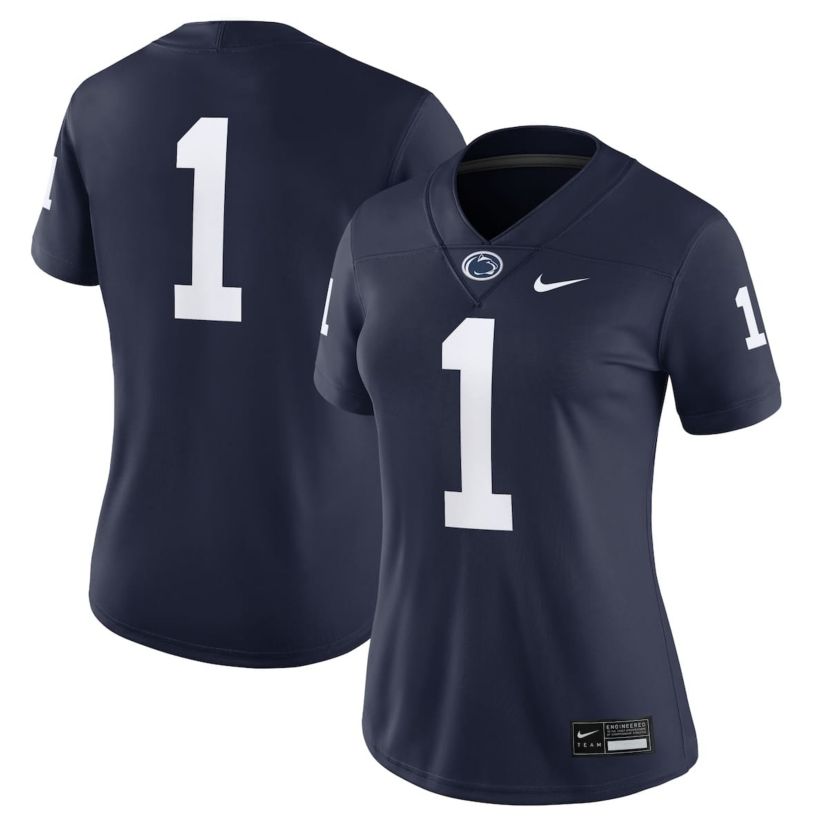 NCAA Nike #1 Penn State Nittany Lions Game Jersey