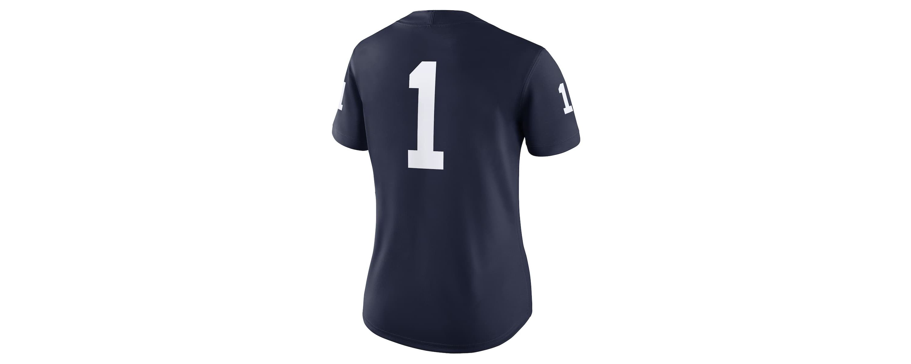 NCAA Nike #1 Penn State Nittany Lions Game Jersey