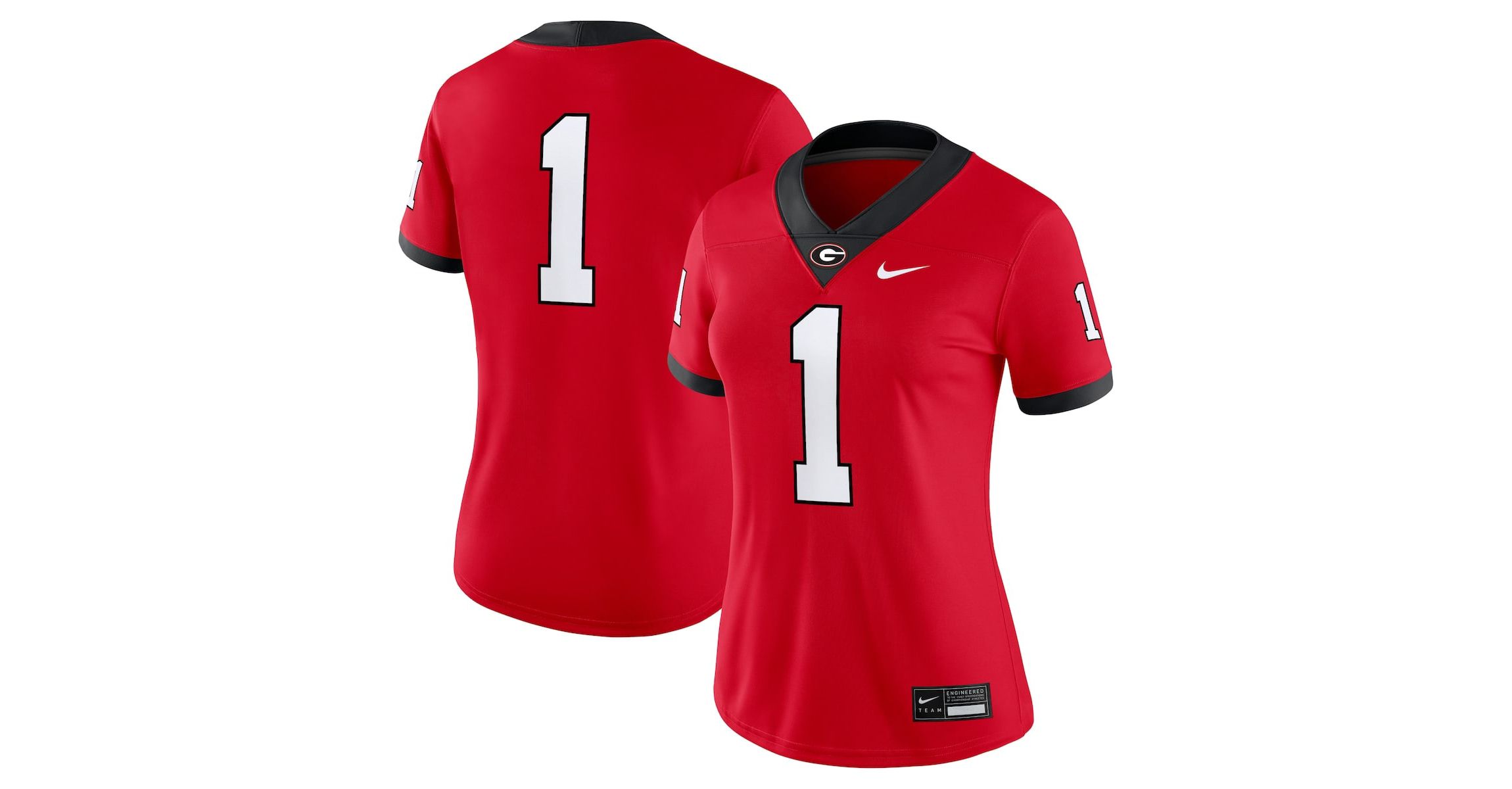 NCAA Nike #1 Georgia Bulldogs Game Jersey