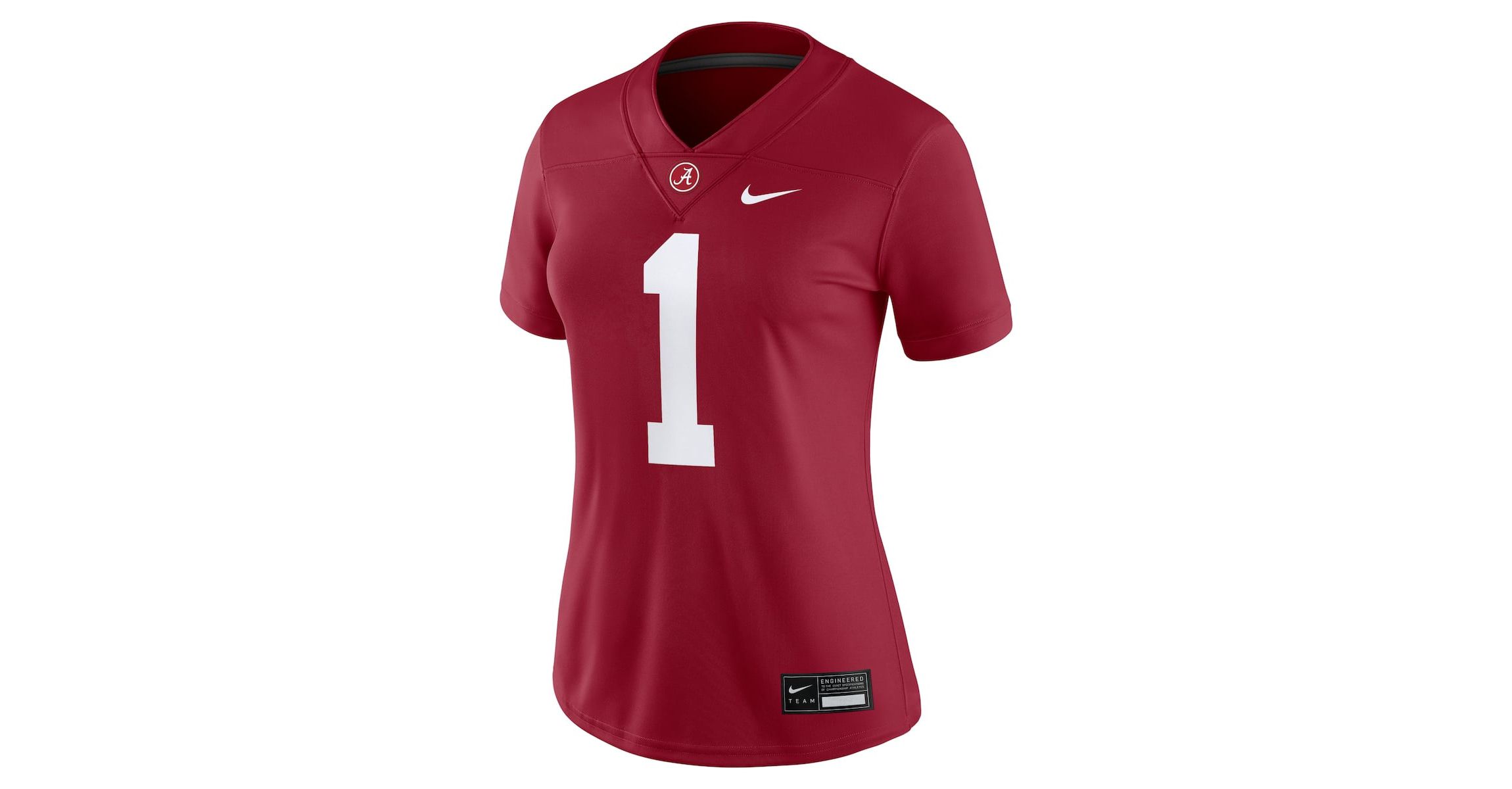 Alabama Crimson Tide NCAA Nike #1 Alabama Tide Game Jersey