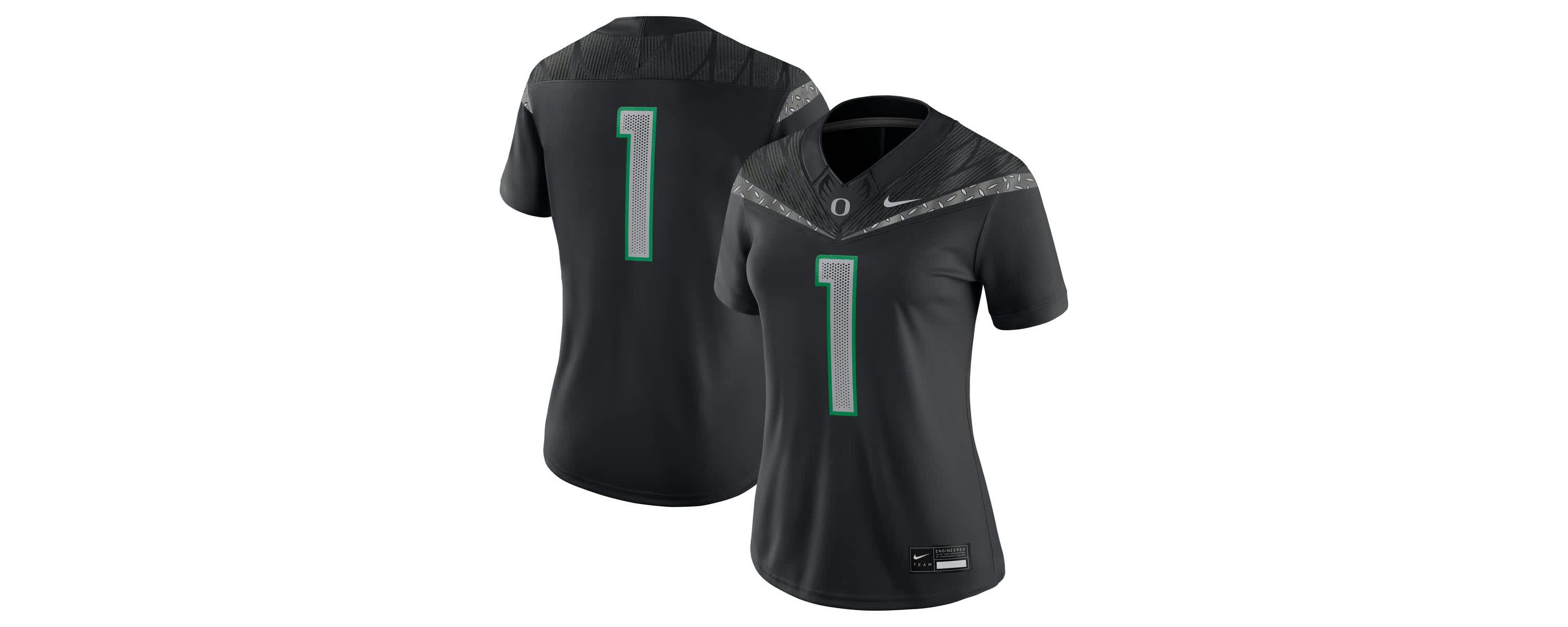 NCAA Nike #1 Oregon Ducks Game Jersey