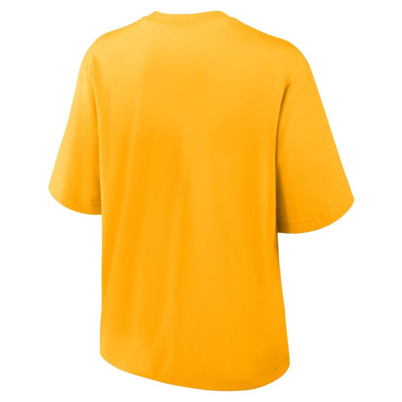 NCAA Nike West Virginia Mountaineers Legacy Established Boxy T-Shirt