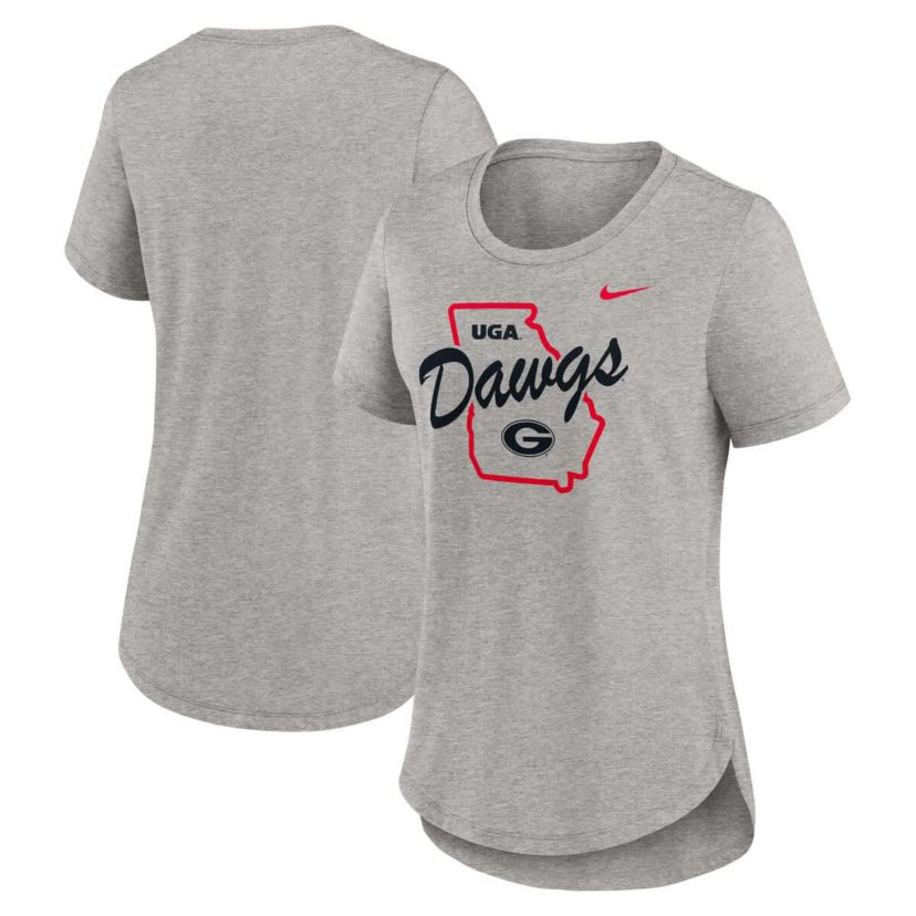 NCAA Nike Georgia Bulldogs Local Campus Location Mantra Tri-Blend T-Shirt