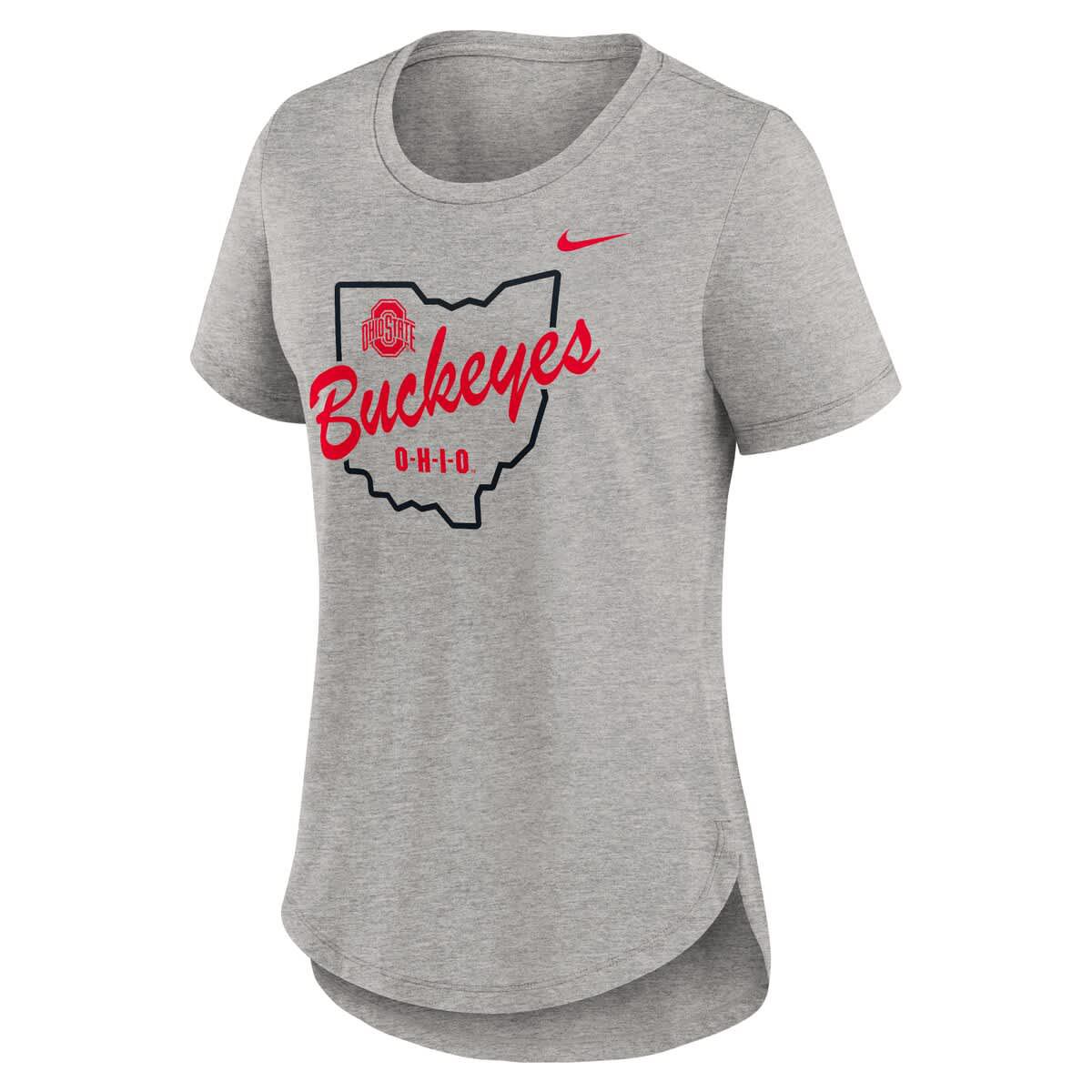 NCAA Nike Ohio State Buckeyes Local Campus Location Mantra Tri-Blend T-Shirt
