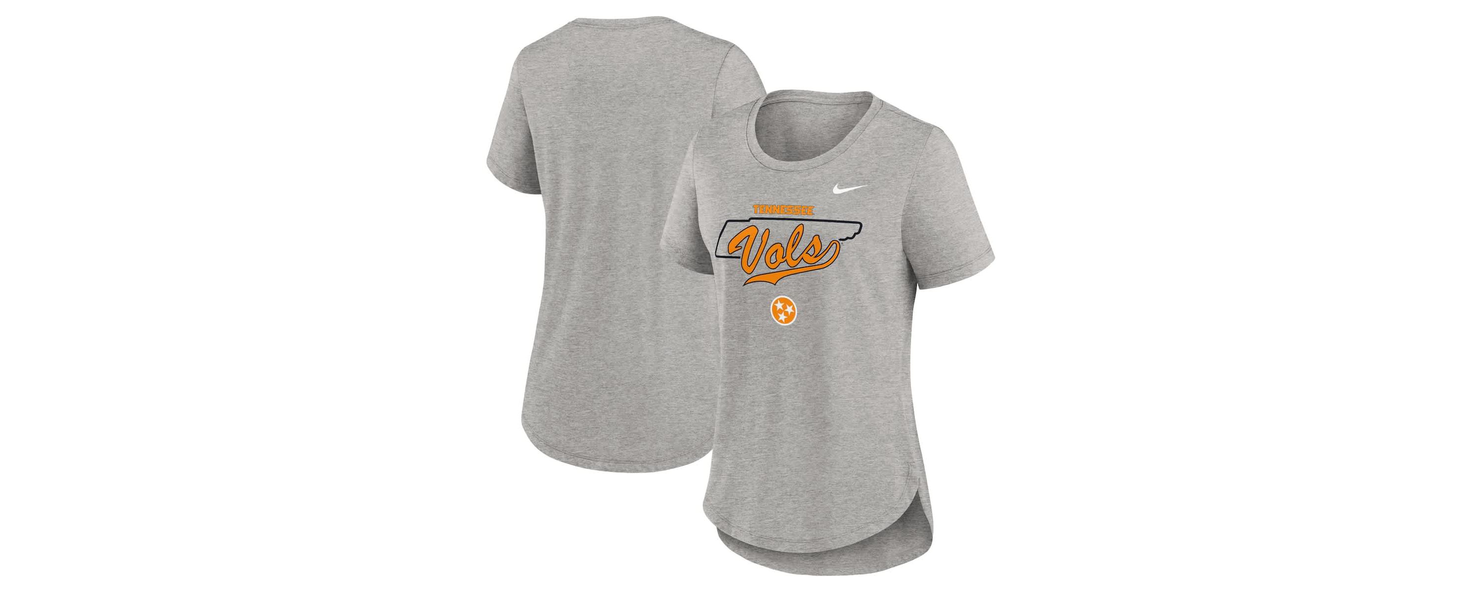 NCAA Nike Tennessee Volunteers Local Campus Location Mantra Tri-Blend T-Shirt