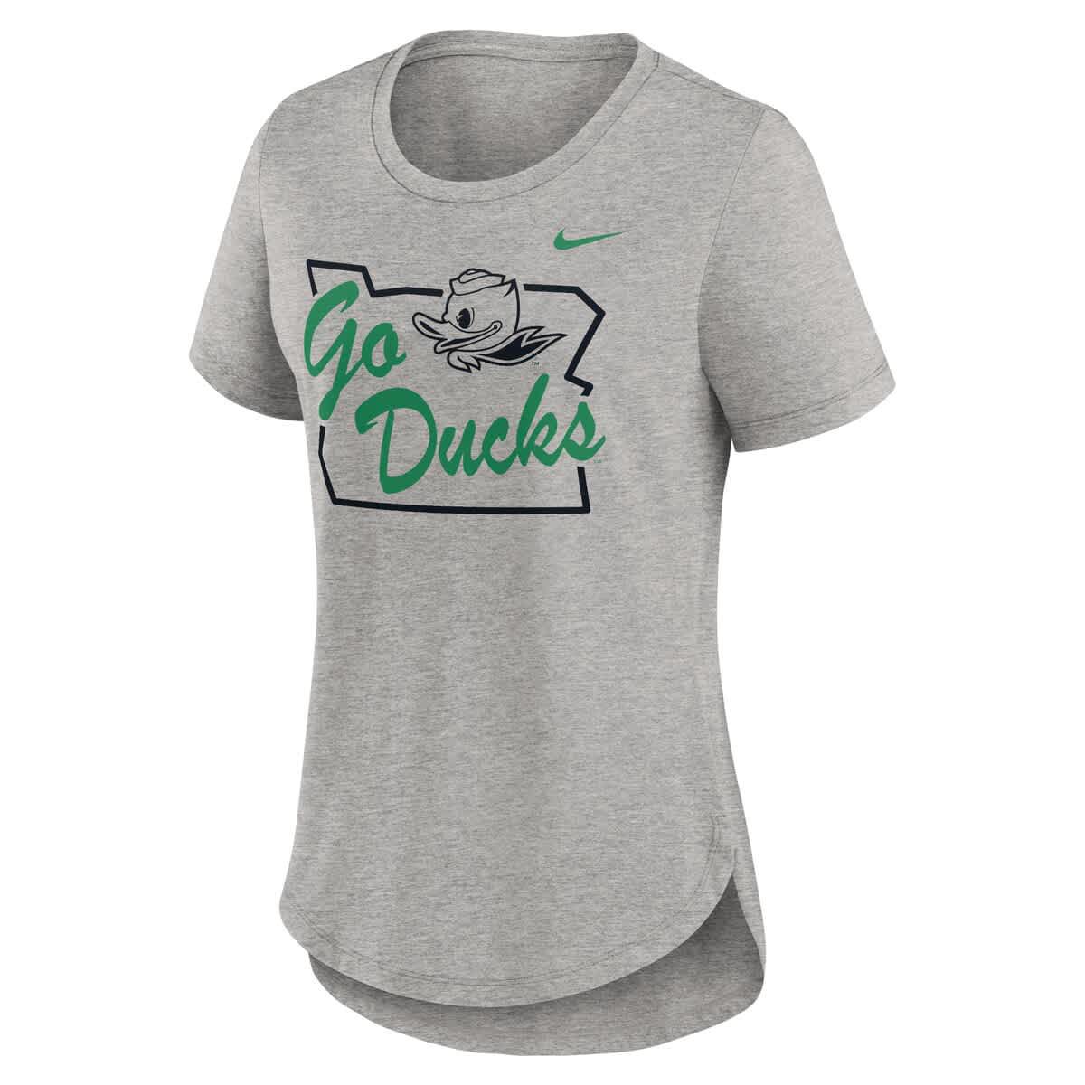 NCAA Nike Oregon Ducks Local Campus Location Mantra Tri-Blend T-Shirt