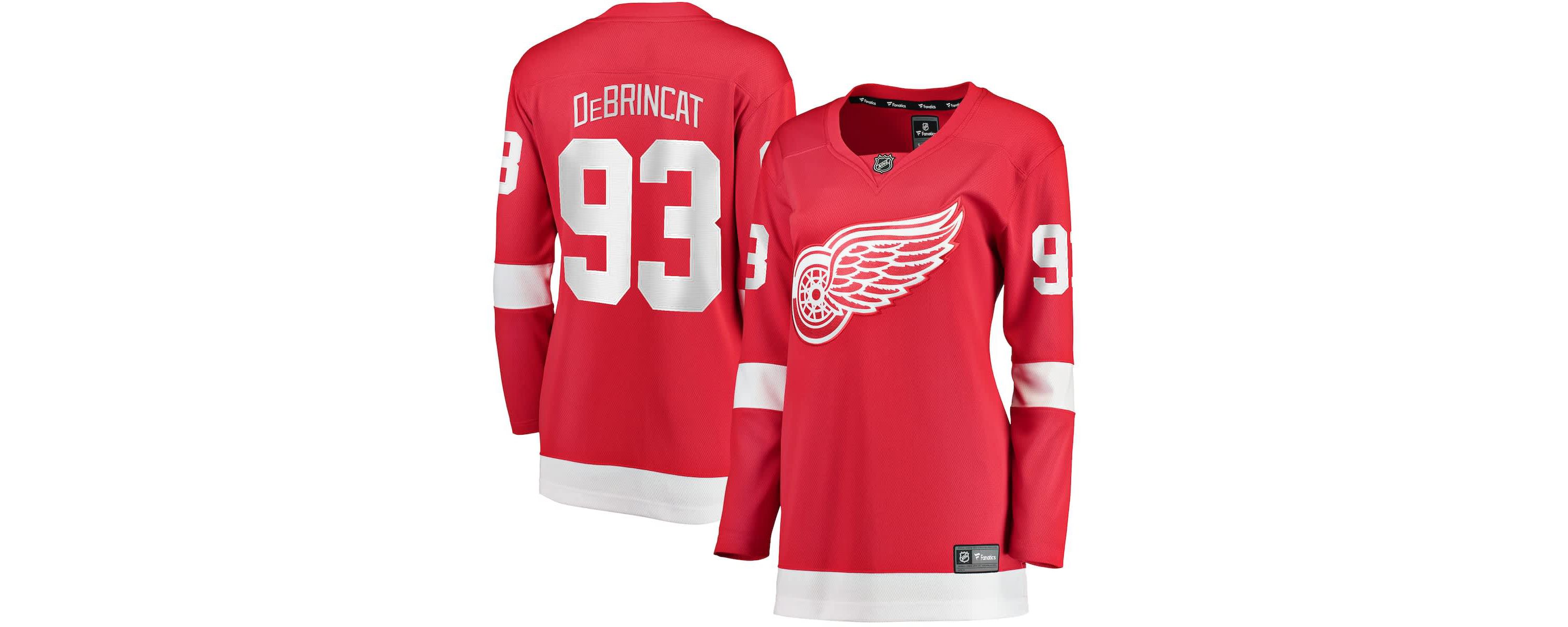 NHL Fanatics Alex DeBrincat Detroit Wings Home Breakaway Jersey