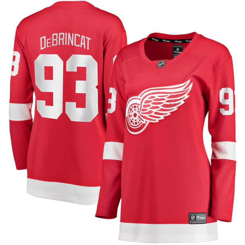 NHL Fanatics Alex DeBrincat Detroit Wings Home Breakaway Jersey