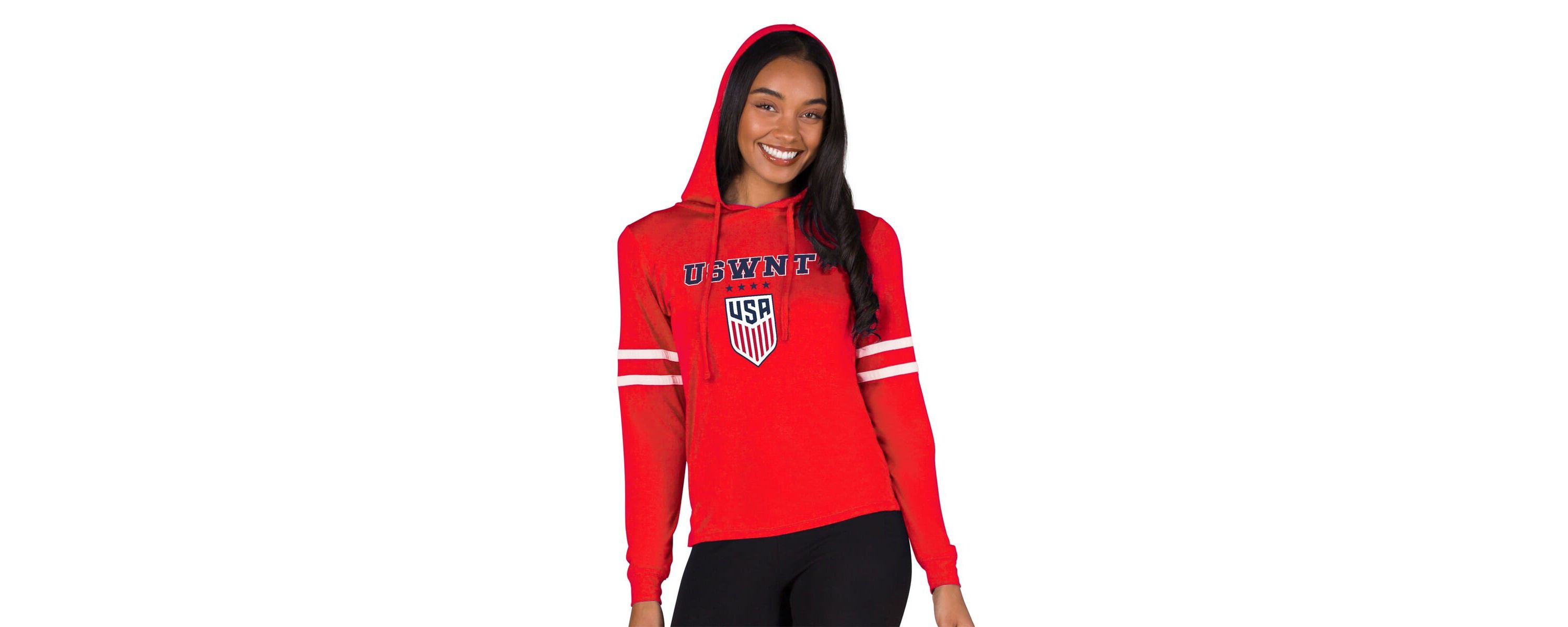 Soccer National Teams USWNT Marathon Hoodie Top