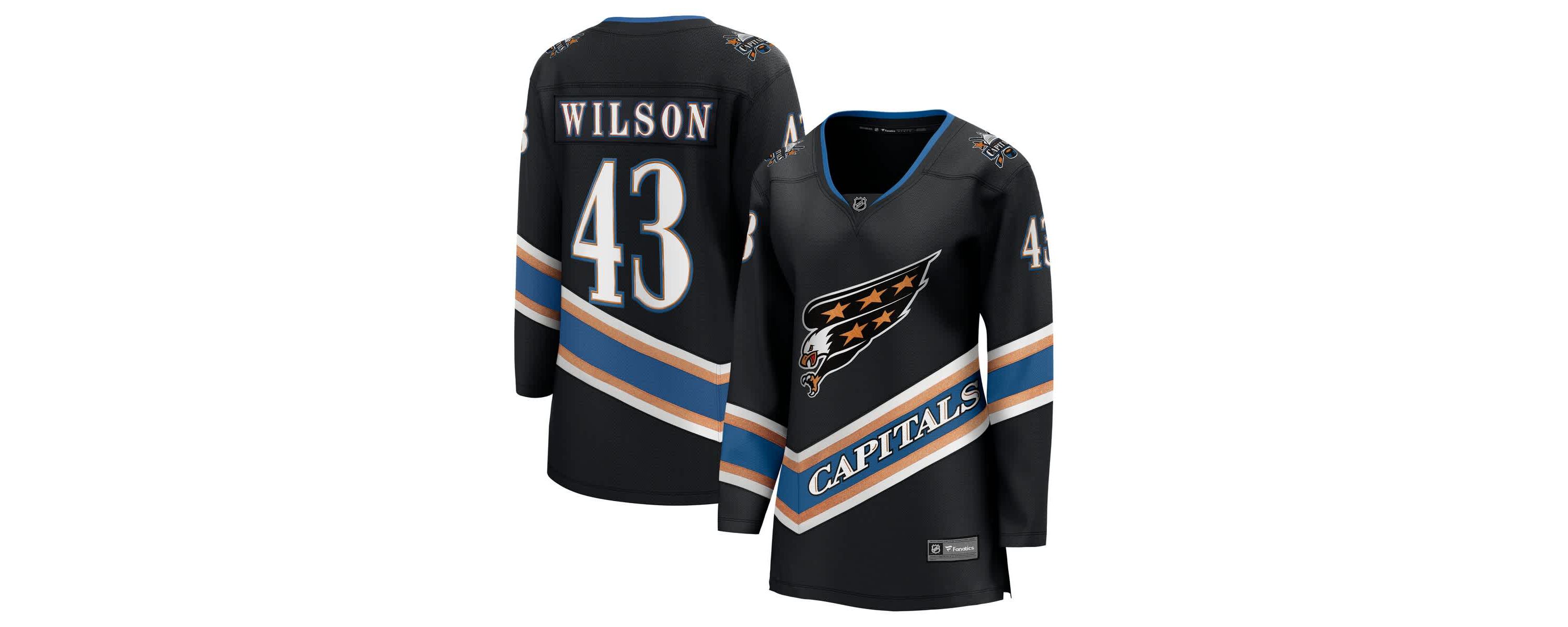 NHL Fanatics Tom Washington Capitals 50th Anniversary Breakaway Jersey
