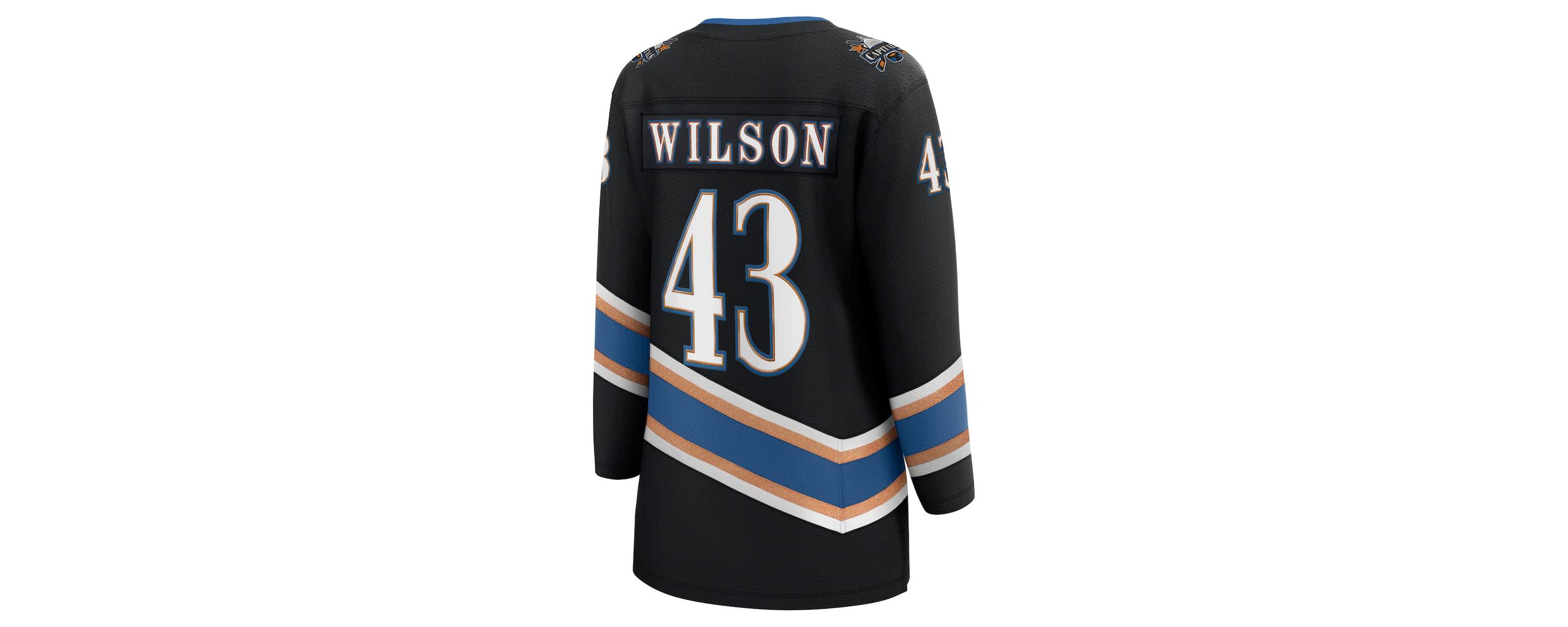 NHL Fanatics Tom Washington Capitals 50th Anniversary Breakaway Jersey