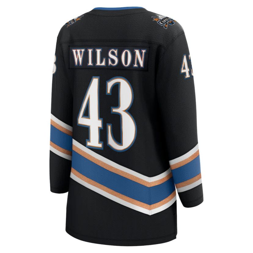NHL Fanatics Tom Washington Capitals 50th Anniversary Breakaway Jersey