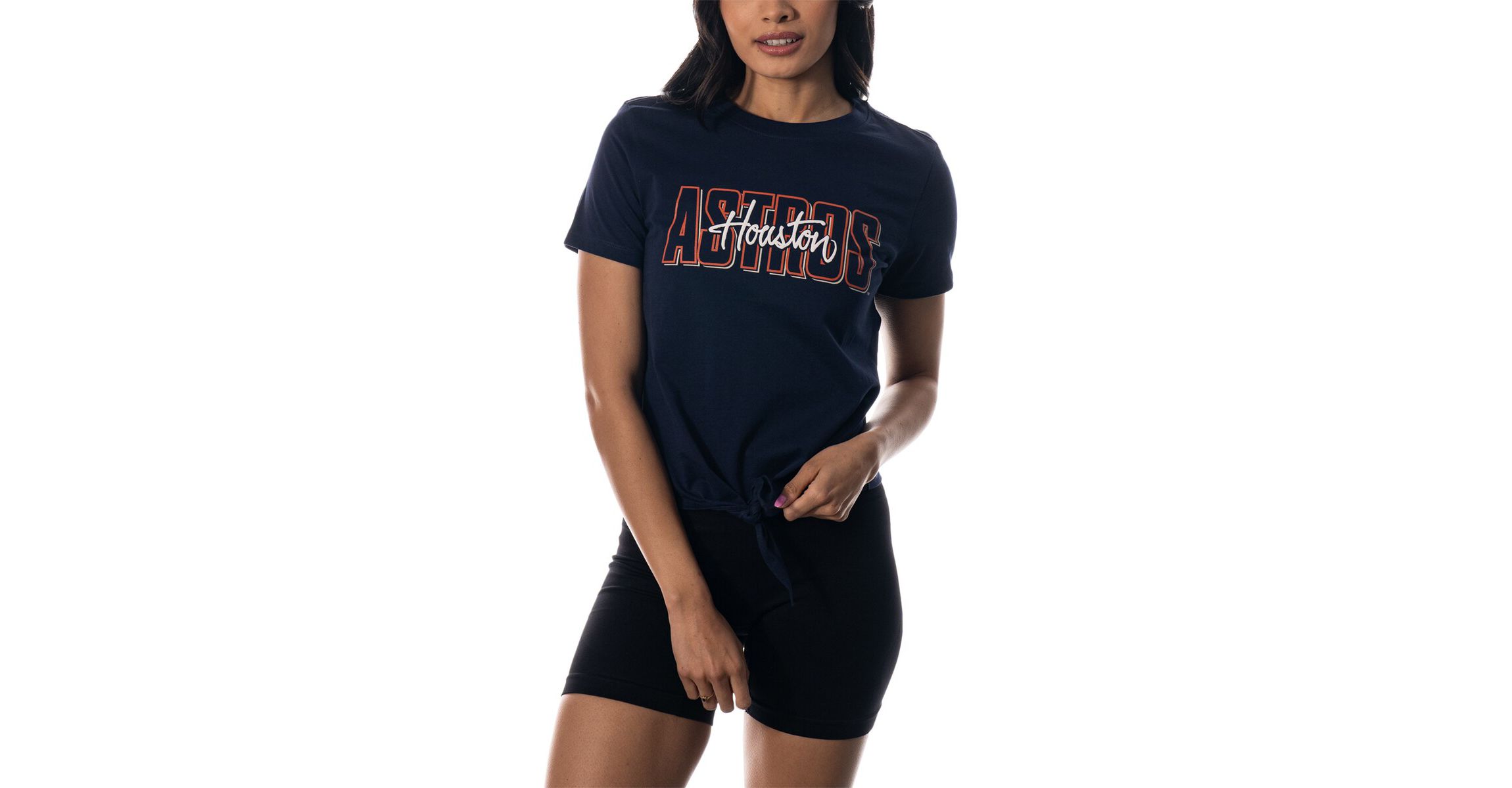 MLB Houston Astros Twist Front T-Shirt