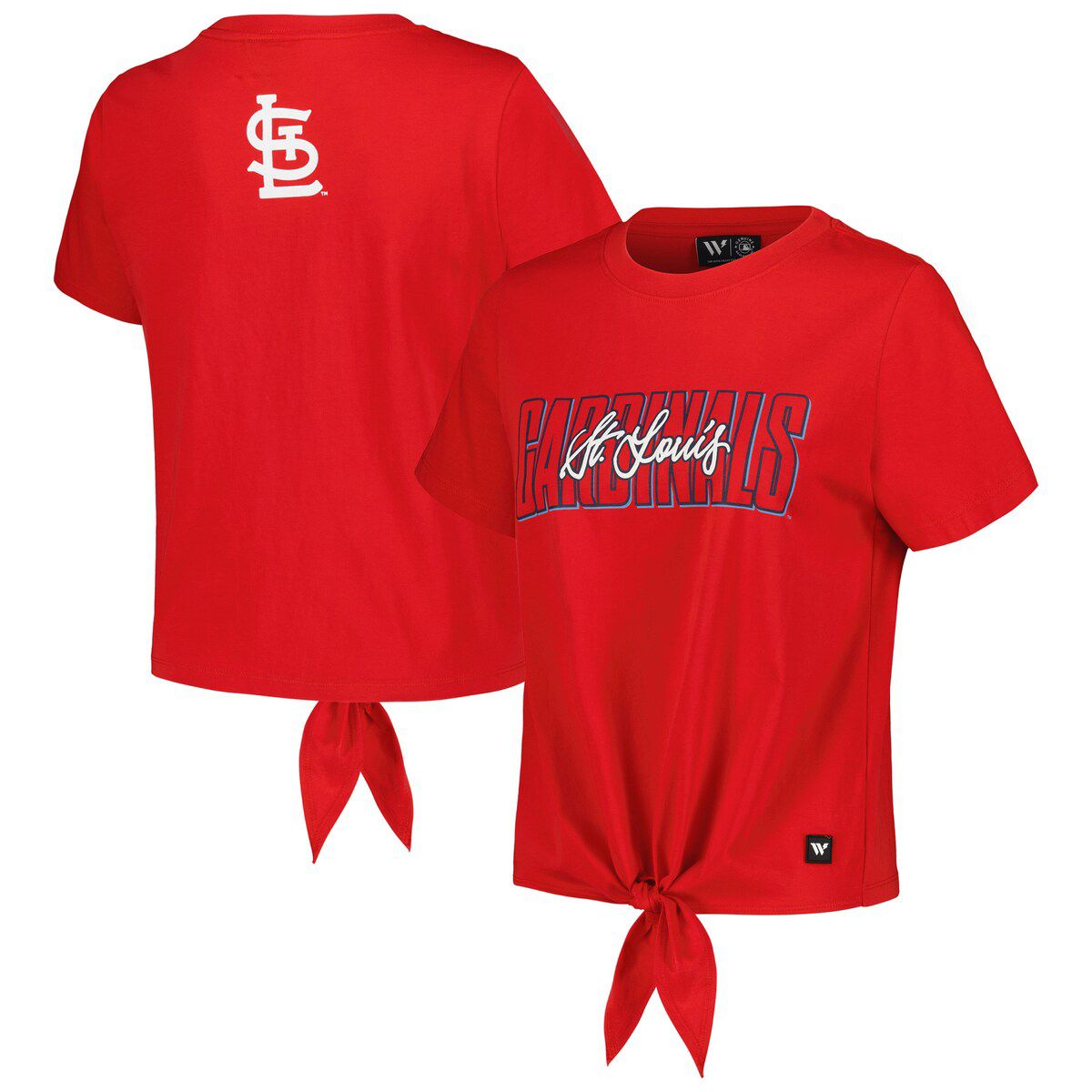 MLB St. Louis Cardinals Twist Front T-Shirt