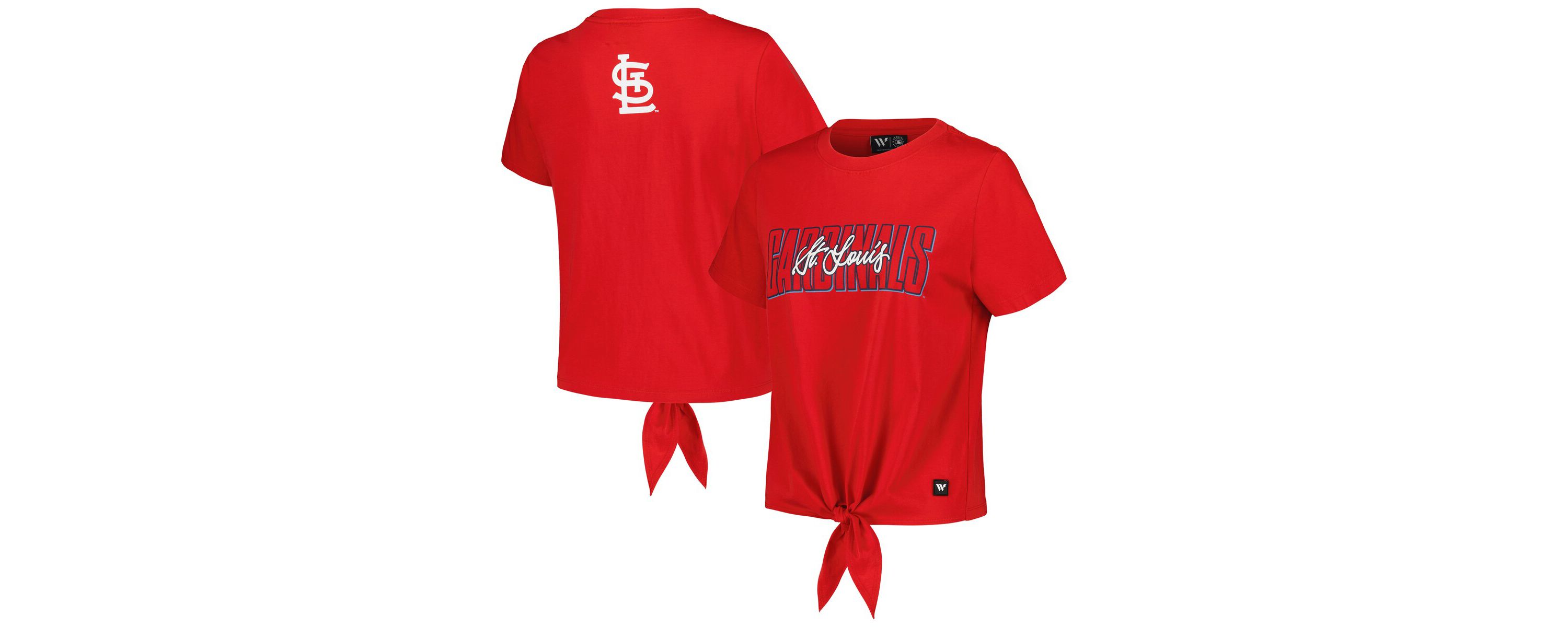 MLB St. Louis Cardinals Twist Front T-Shirt