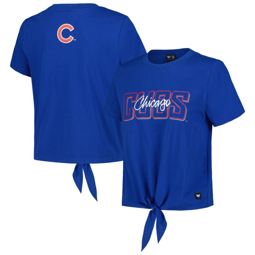 MLB Chicago Cubs Twist Front T-Shirt