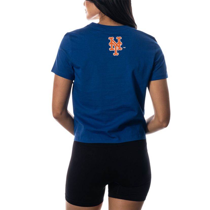 MLB New York Mets Twist Front T-Shirt