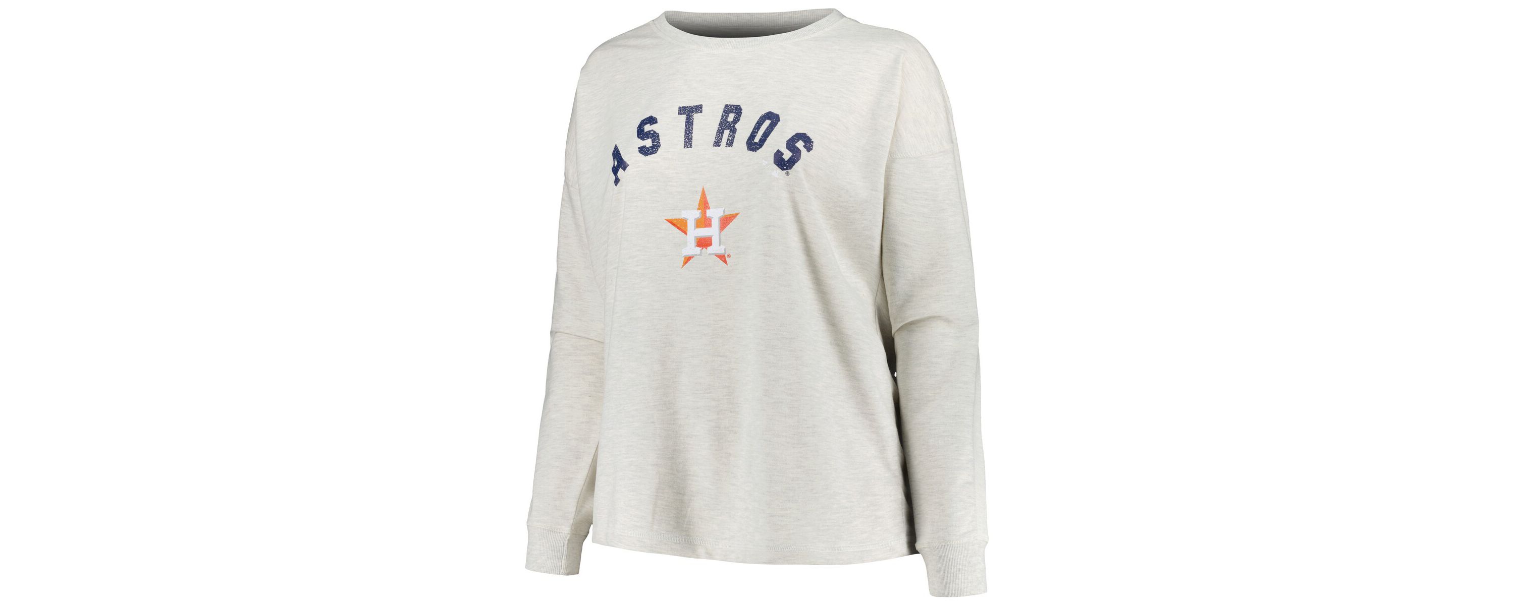 MLB Houston Astros Plus Size French Terry Pullover Sweatshirt