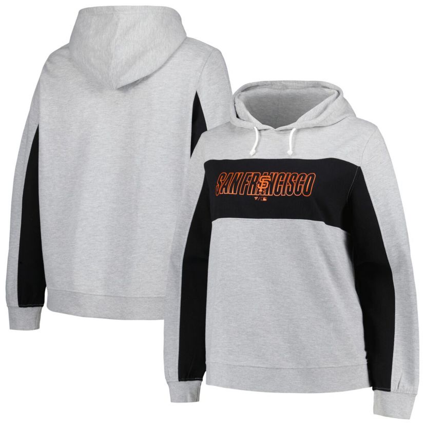 MLB San Francisco Giants Plus Size Pullover Hoodie
