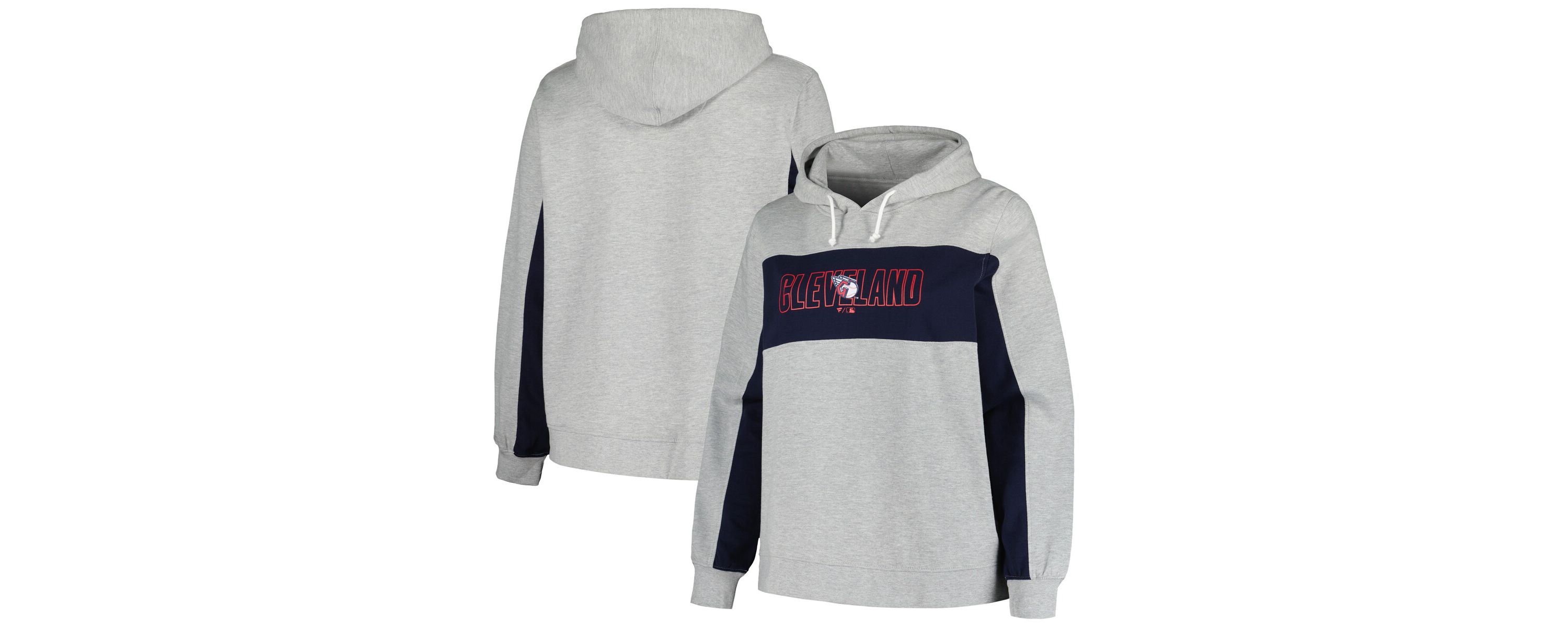 MLB Cleveland Guardians Plus Size Pullover Hoodie