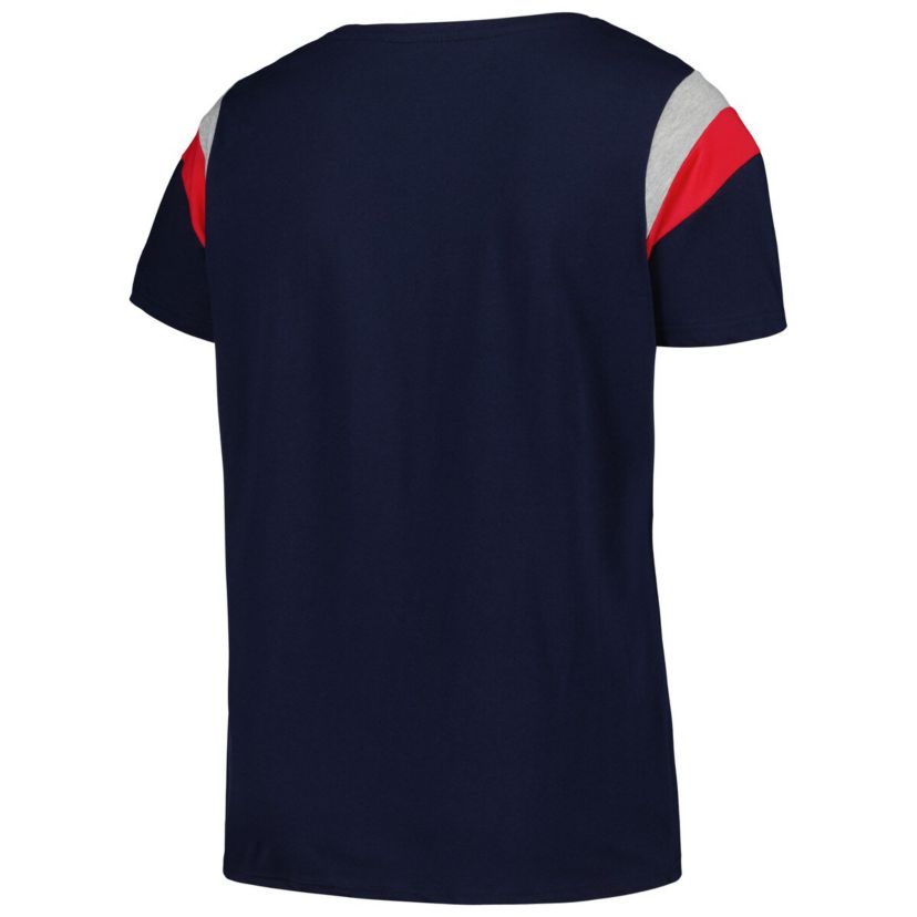 MLB Atlanta Braves Plus Size Scoop Neck T-Shirt