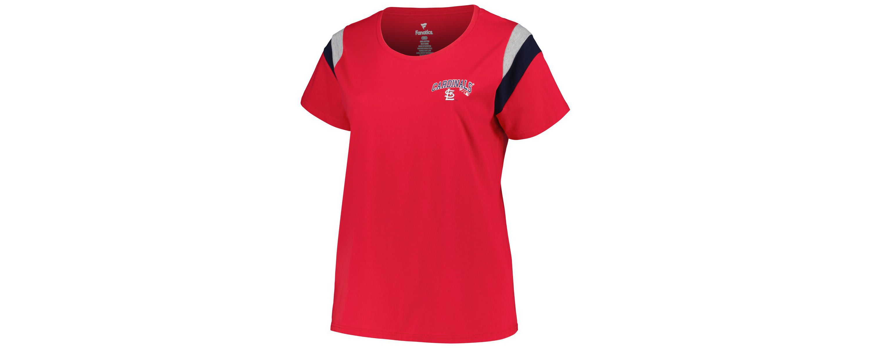 MLB St. Louis Cardinals Plus Size Scoop Neck T-Shirt