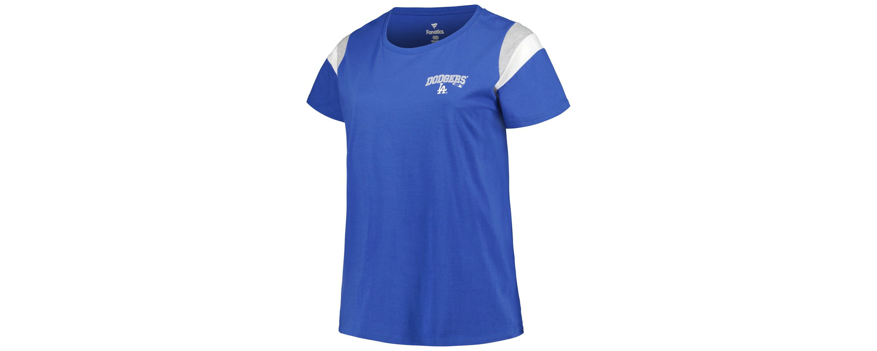 MLB Los Angeles Dodgers Plus Size Scoop Neck T-Shirt
