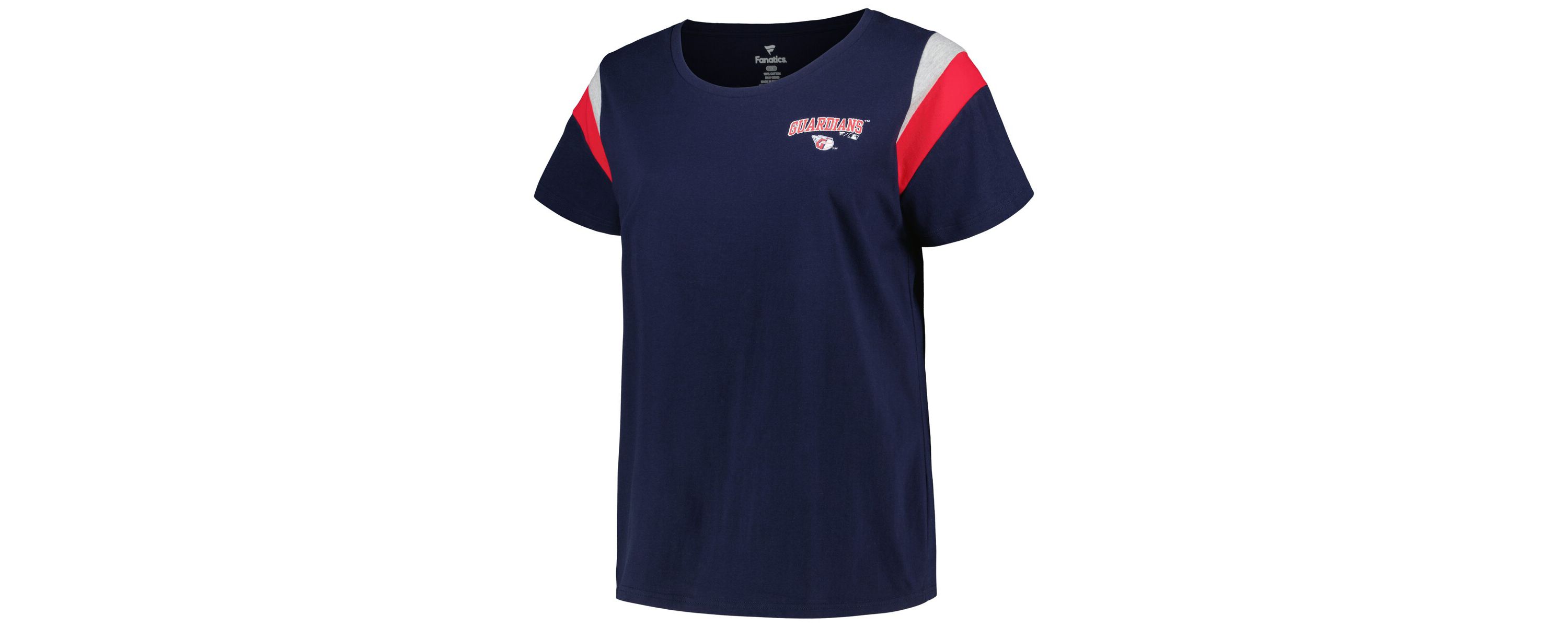 MLB Cleveland Guardians Plus Size Scoop Neck T-Shirt