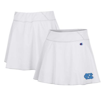 Champion NCAA North Carolina Tar Heels Tailgate Soft Touch Skort, White, Large