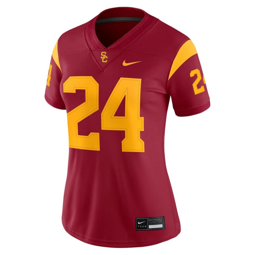 NCAA Nike #24 USC Trojans Game Jersey