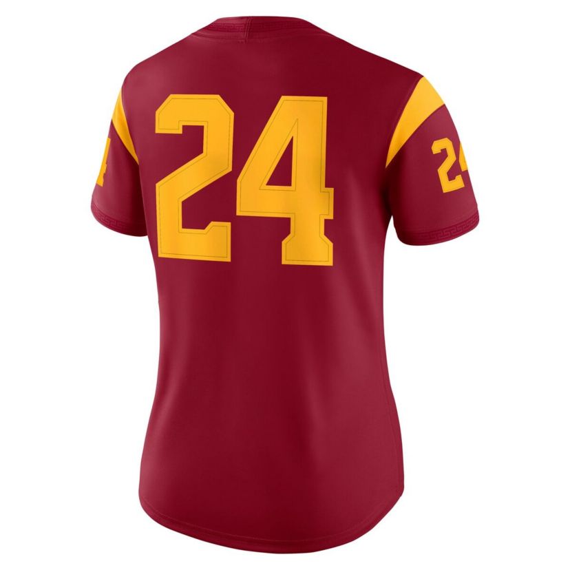 NCAA Nike #24 USC Trojans Game Jersey