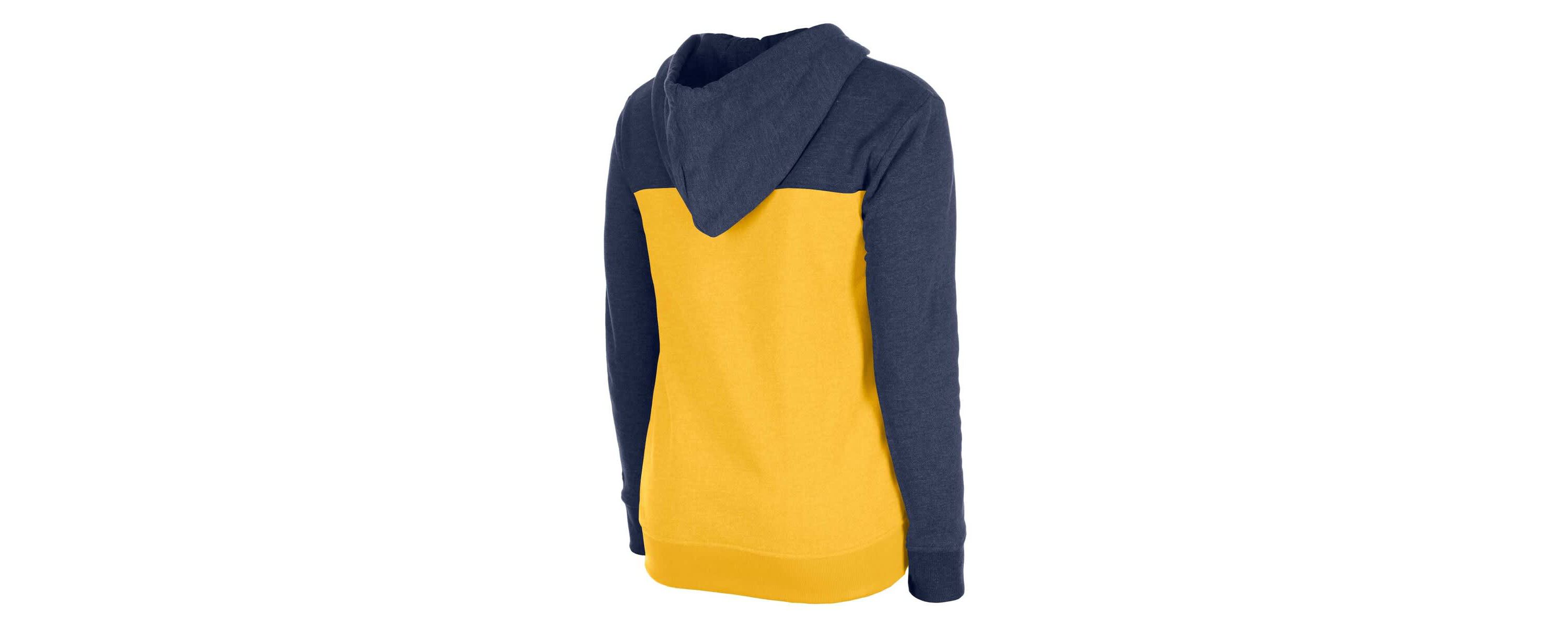MLB Milwaukee Brewers Color Block Full-Zip Hoodie Jacket