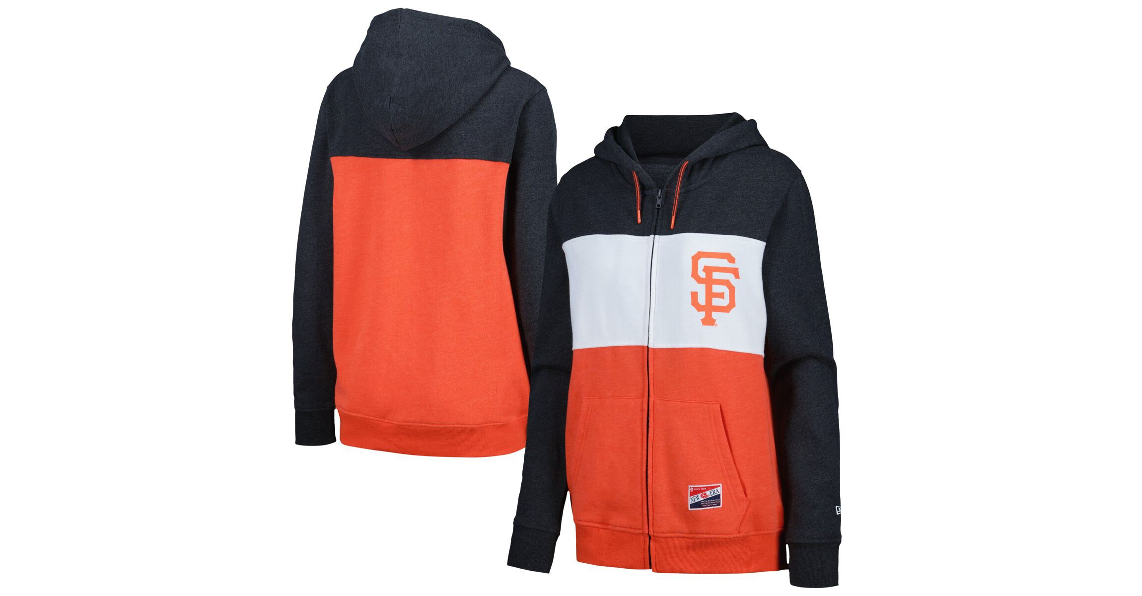 MLB San Francisco Giants Color Block Full-Zip Hoodie Jacket