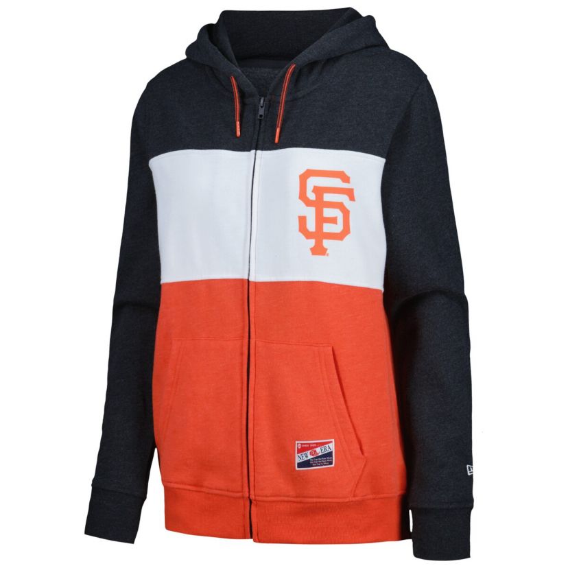 MLB San Francisco Giants Color Block Full-Zip Hoodie Jacket