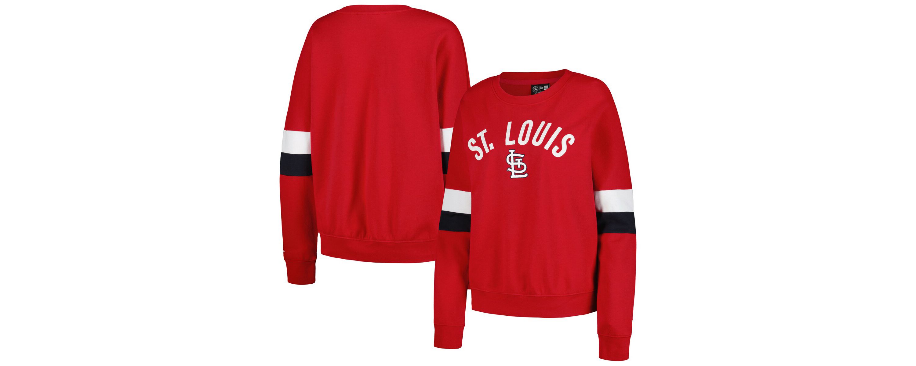 MLB St. Louis Cardinals Game Day Crew Pullover Sweatshirt
