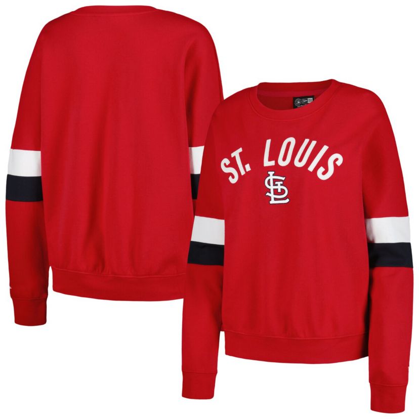 MLB St. Louis Cardinals Game Day Crew Pullover Sweatshirt