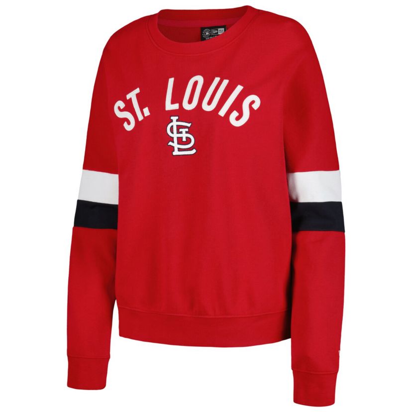 MLB St. Louis Cardinals Game Day Crew Pullover Sweatshirt