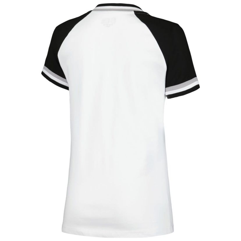 Chicago White Sox MLB Chicago Sox Jersey Double Binding Raglan V-Neck T-Shirt
