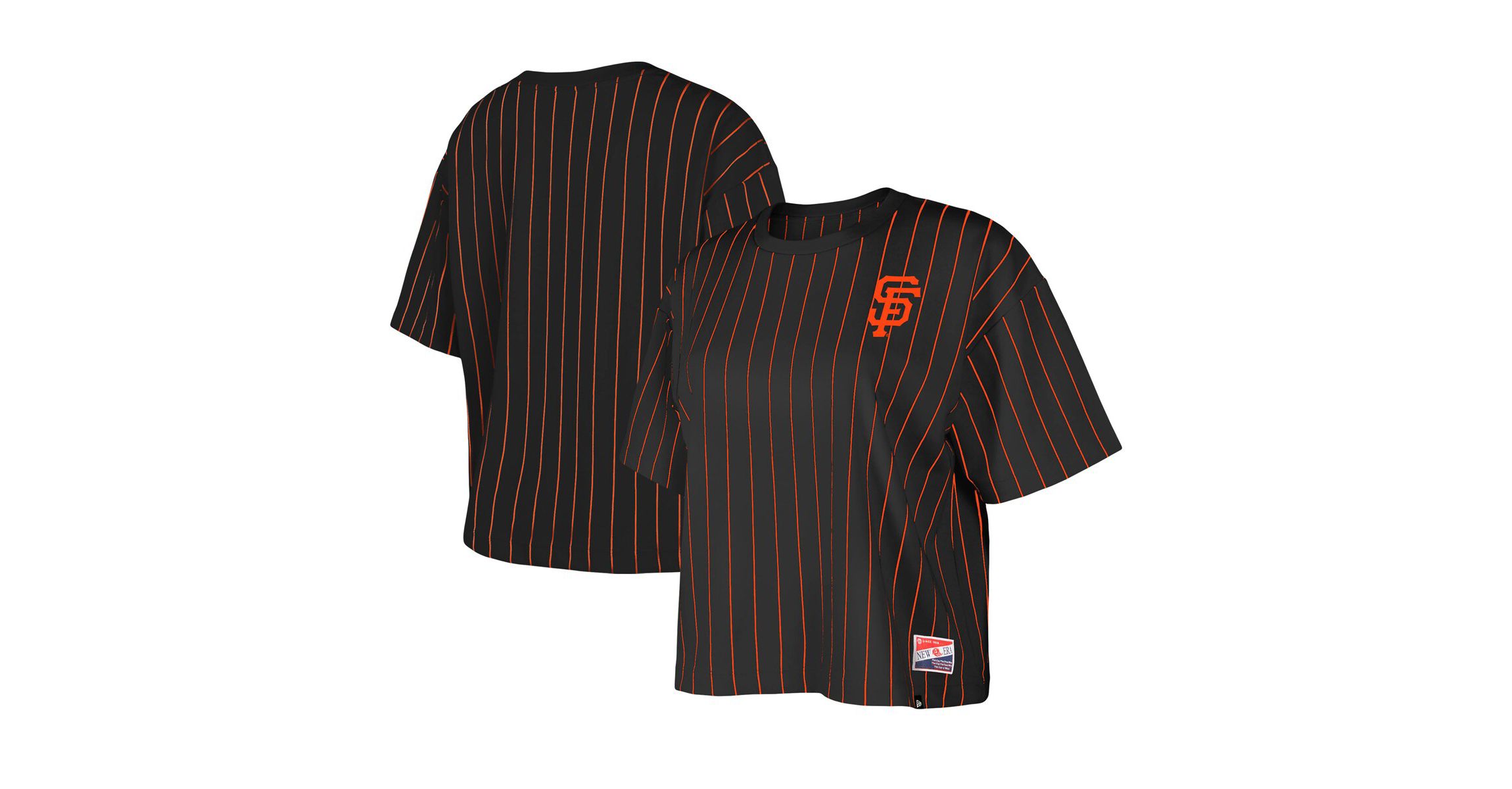 MLB San Francisco Giants Boxy Pinstripe T-Shirt