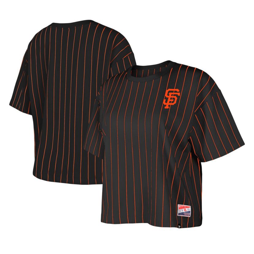MLB San Francisco Giants Boxy Pinstripe T-Shirt