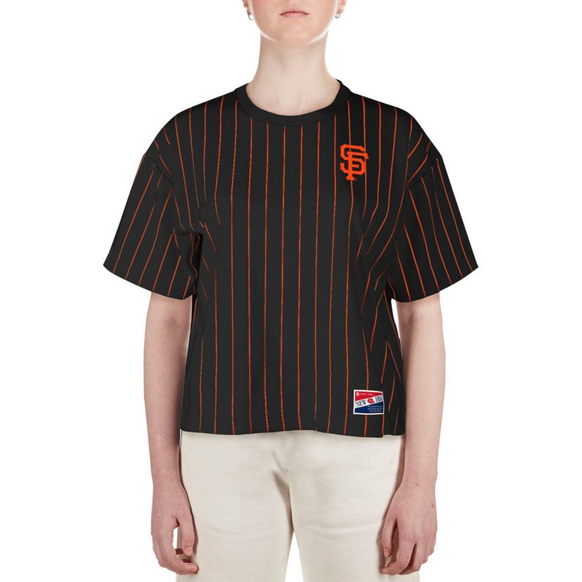 MLB San Francisco Giants Boxy Pinstripe T-Shirt