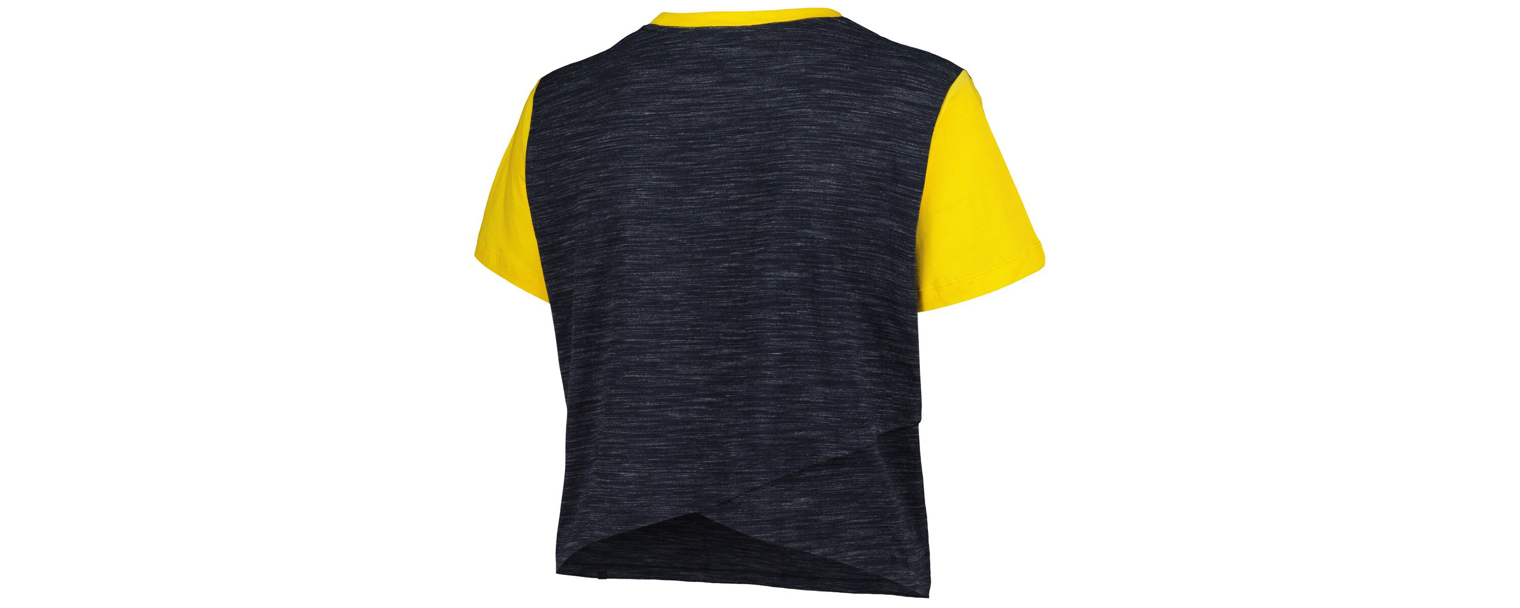 MLB Milwaukee Brewers Plus Size Crossover Back Cropped T-Shirt