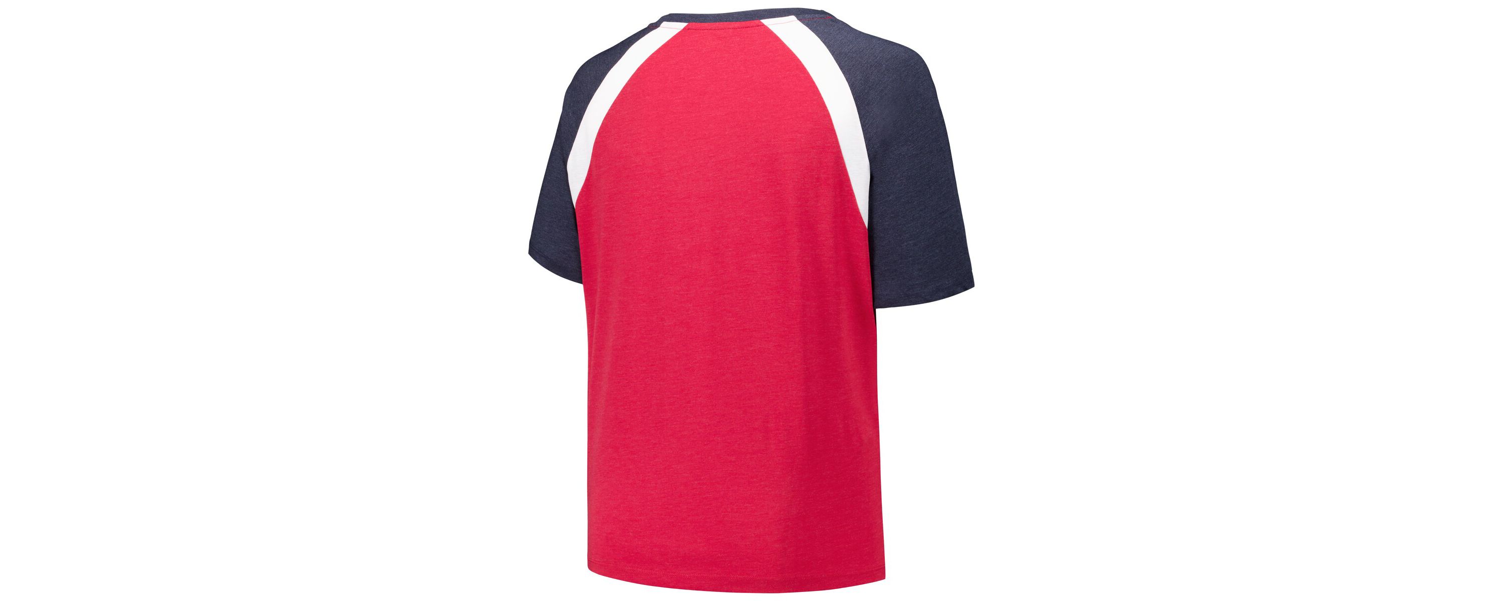 MLB Atlanta Braves Plus Size Raglan V-Neck T-Shirt