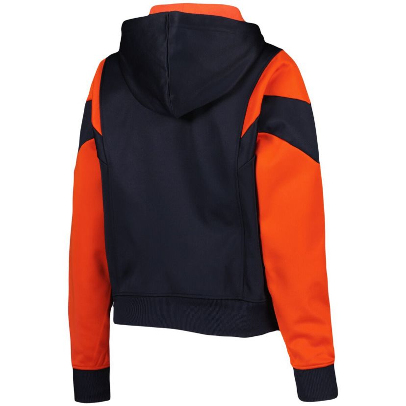 MLB Houston Astros Color Block Fleece Quarter-Zip Hoodie